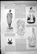 Original Old Antique Print 1877 Theatre Captious Critic Arditis Covent Garden