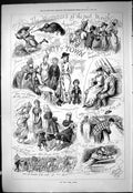 Old Humours Hunting Passenger Ship Sea-Side Scene Comedy Sketches 187 Victorian