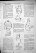 Old Antique Print 1877 Theatre Captious Critic George Kate Santley Actors 19th