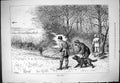 Original Old Antique Print 1877 HHard Hunting Men Shooting Birds Gun Dogs Sport