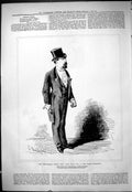 Old Antique Print 1878 Portrait Stage Manager Theatrical House Jack Built 19th