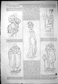 Antique Old Print 1878 Captious Critic Theatre Corneville Barry Hill Actors