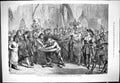 Old Antique Print 1878 Great Scene Les Cloches Corneville Folly Theatre 19th