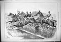 Old Print 1878 Prince Wales Horse Racing Steeple Chase Sandown Park Sport 19th