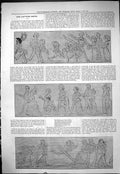 Original Old Antique Print 1878 Captious Critic Theatre Pony Moore Actors 19th