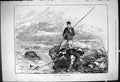 Old Print 1878 Salmon Fishing Scotland River Scene Angling Fishermen Fish 19th