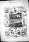 Old 1878 Theatre De L'Odeon Joseph Balsamo Drama Eight Tableaux Daphi Victorian