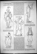 Original Old Antique Print 1878 Theatre Captious Critic Gineral Day Moses 19th