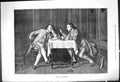 Original Old Antique Print 1878 This In Confidence Men Meeting Dinner Table
