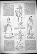 Antique Old Print 1878 Theatre Captious Critic Alphonse Wilton Herbert Manson