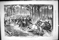 Antique Old Print Paper-Chase Belgian Officers Honour Royal Visit Horses 1878