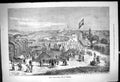 Antique Old Print 1878 View Great Agricultural Fete Denmark Machinery Animals