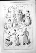 Old Nemesis Sketches Strand Theatre Williams Cameron Jones Wilson 187 Victorian