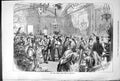 Original Old Antique Print Brighton Polo Fancy Dress Ball Friston 1878 19th