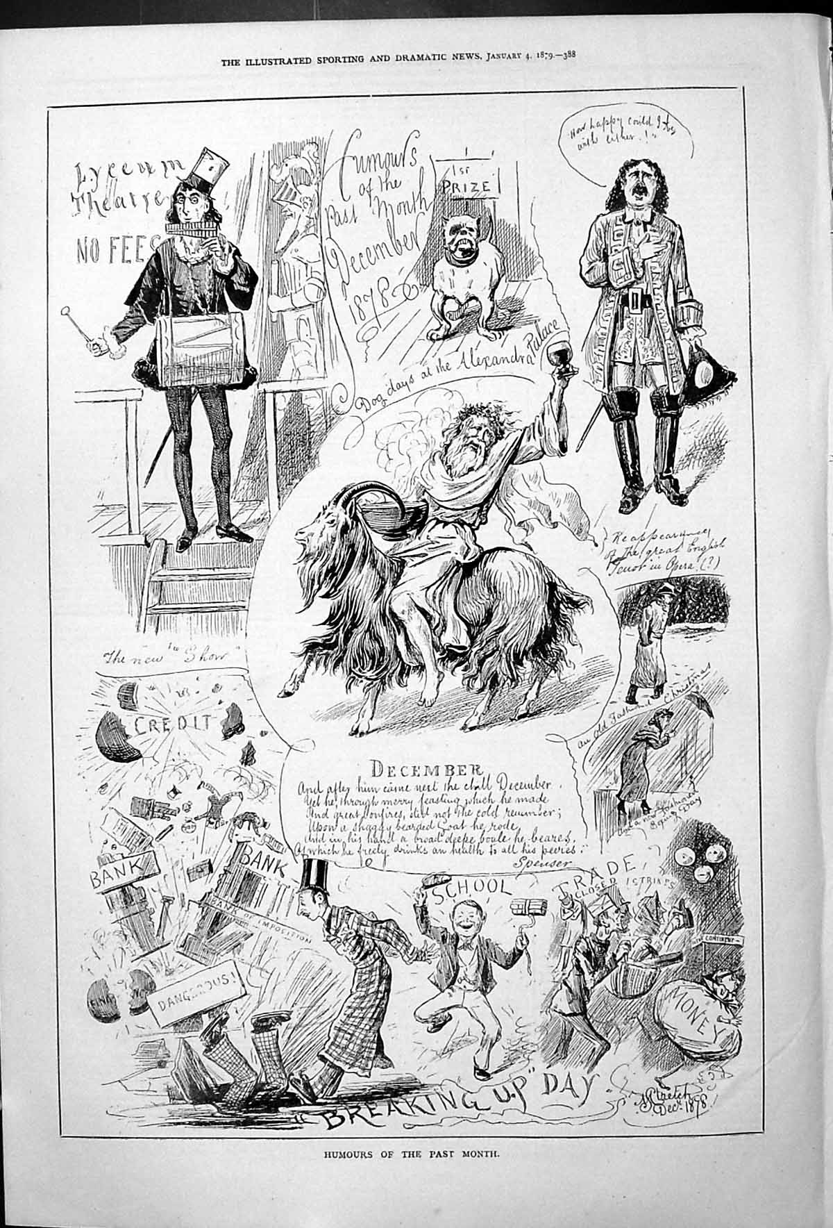 Old Humours Past Month December Pantomime Lyceum Theatre Alexandra Pa