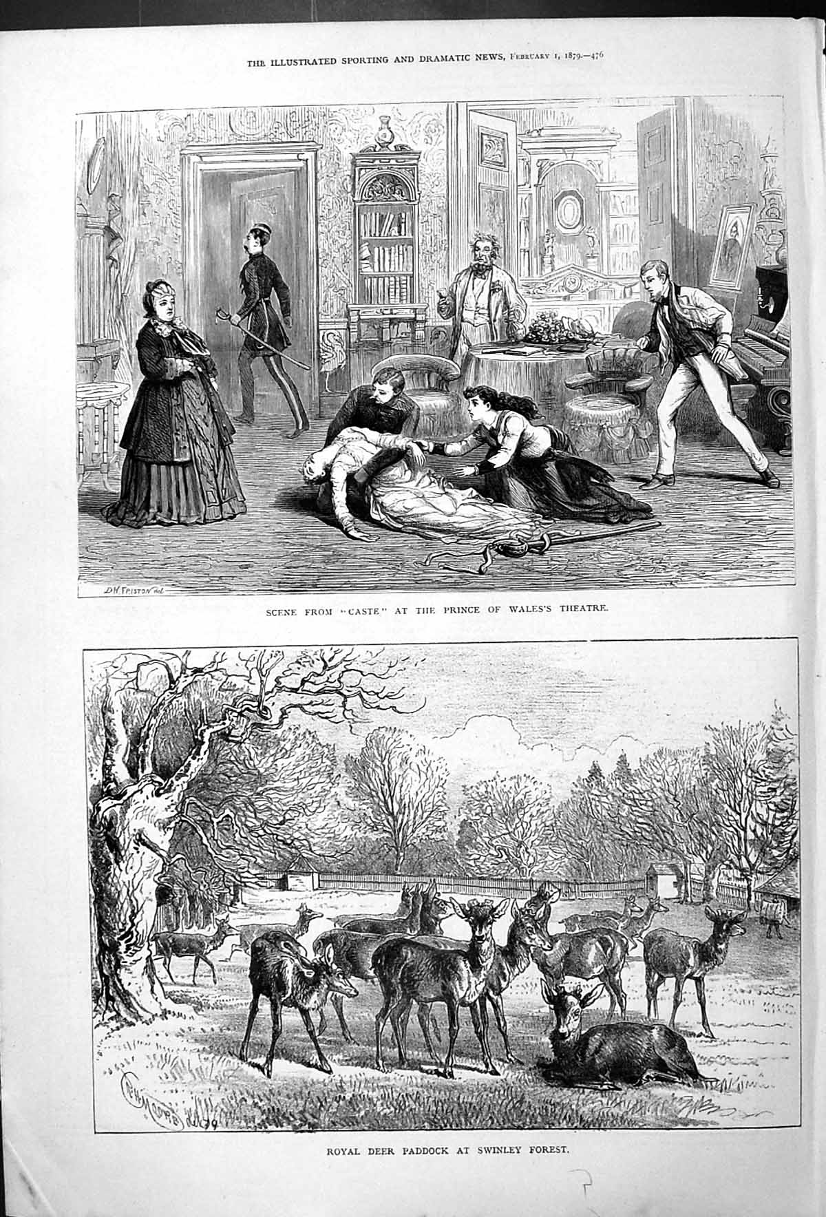 Old Friston Caste Prince Wales Theatre Royal Deer Paddock Swinley For