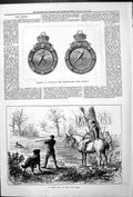 Old Cricket Australia Championship Prize Medals Hare Hunting Horse Do