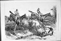 Old Antique Print 1879 Reduced To A Match Horses Sport Accident Sturgess 19th