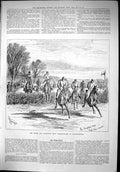 Old 1879 Quorn Donington Hunt Steeplechases Loughborough Longwood Hor Victorian