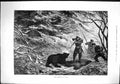Original Old Antique Print 1879 Bear Shooting Russia Hunting Huntsmen Fine Art