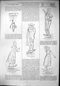 Original Old Antique Print 1879 Captious Critic Henry Nicholls Marshall Theatre