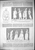 Original Old Antique Print 1879 Captious Critic Triumphal March Exeter Hall