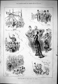 Old 1879 H.R.H. Prince Wales Freeing Bridges Kings Road Prince Wales Victorian