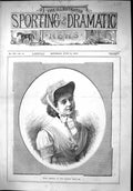 Antique Print 1879 Portrait Mlle. Broisat Comedie Francaise Beautiful Woman