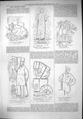 Original Old Antique Print 1879 Captious Critic Agricultural Show Victorian