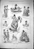 Old 1879 Brighton Romance Pier Bathing Costumes Picnic Sandwiches San Victorian