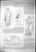 Old 1879 Captious Critic Theatre Jones Royal Irish Mail Wales Railway Victorian