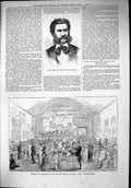 Old 1879 Johann Strauss Waltz Composer Bazaar Bangor Aid Clio Trainin Victorian