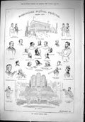Old 1879 Birmingham Musical Festival Orchestra Michael Moses John Din Victorian