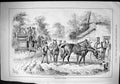 Antique Old Print 1879 Middle Ground Horses Coach Carriage Transport Sturgess