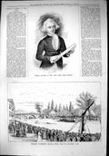 Old 1879 Famous Player John Pritt Harley Richmond Watermen Regatta Sc Victorian