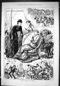 Old Sporting Dramatic News 1880 Sport Drama Elections Politics Gladst Victorian