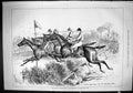Old Sporting Dramatic News 1880 International Steeplechase Sandown Pa Victorian