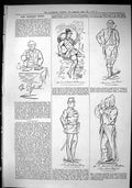 Old Sporting Dramatic News 1880 Captious Critic Theatre Military Drum Victorian