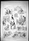 Old Sporting Dramatic News 1880 Day'S Hydropathy Beauty Recreation Ro Victorian