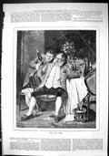 Old Sporting Dramatic News 1880 Fine Art Not Bad Judge Man Drinking B Victorian