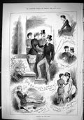 Old Sporting Dramatic News 1880 Starting For The Downs Charlie Men La Victorian