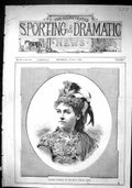 Old Print Sporting Dramatic News 1880 Madame Valleria Royal Italian Opera 19th