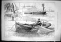 Old Sporting Dramatic News 1880 Whitebait Fishing Stowboat Net Graves Victorian