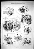 Old Sporting Dramatic News 1880 Fourth June Eton School Boys Cricket Victorian