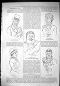 Old Sporting Dramatic News 1880 Captious Critic Captain Manus Betsy T Victorian