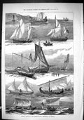 Old Sporting Dramatic News 1880 Fishing Boats International Exhibitio Victorian