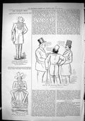 Old Sporting Dramatic News 1880 Captious Critic Theatre American Men Victorian