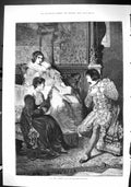 Old Sporting Dramatic News 1880 Fine Art Voi Che Sapete Entertainment Victorian