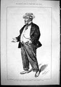 Old Sporting Dramatic News 1880 Mr David James Theodore Macclesfield Victorian