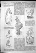 Original Old Antique Print 1880 Captious Critic Theatre Boulogne Watch Dog 19th